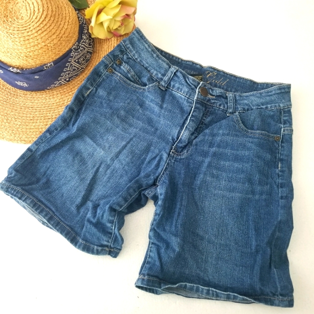 🦋Celebrity Gold 5 Pocket  Jean Shorts